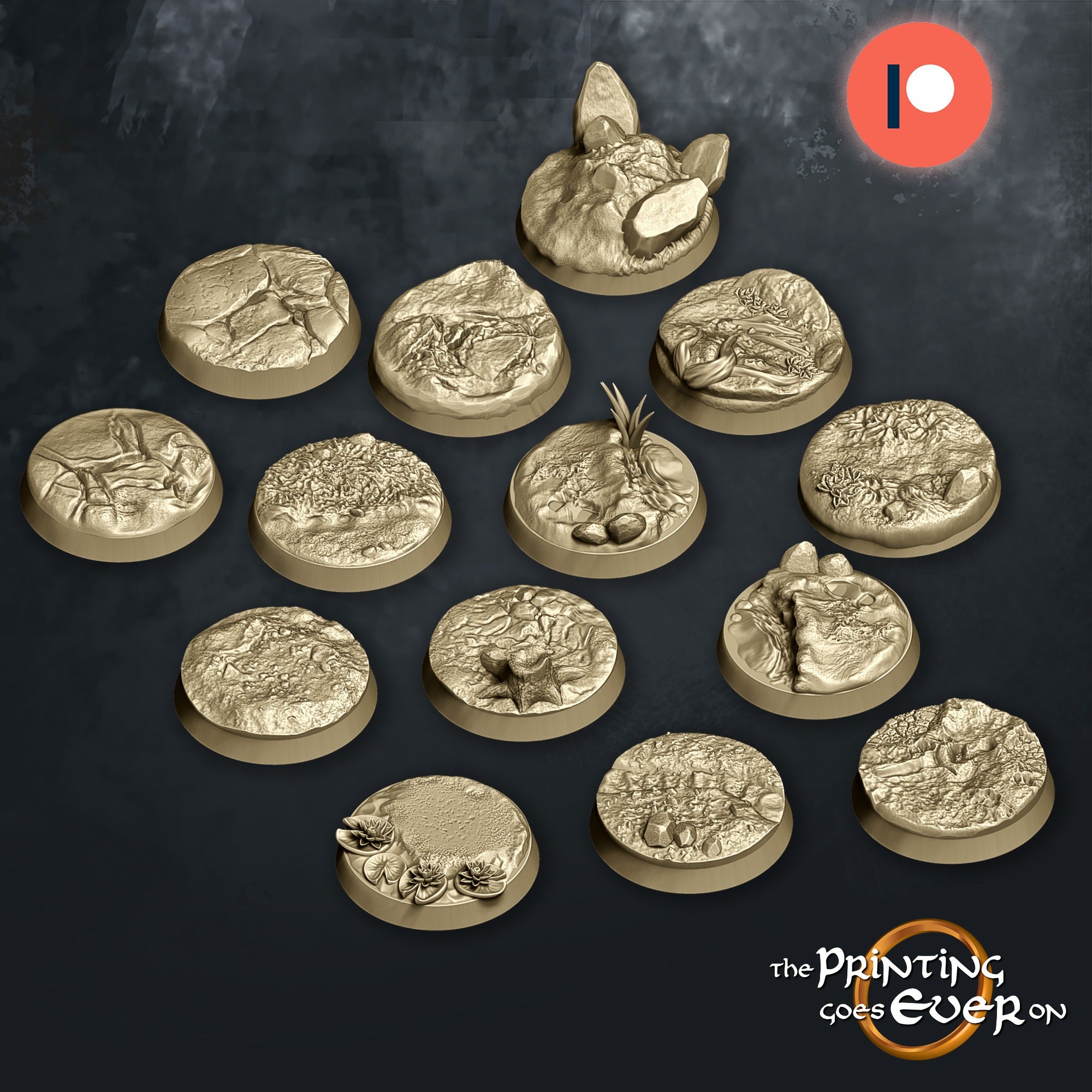 Sculpted Nature Bases Vol 1